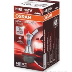 OSRAM ΛΑΜΠΑ NIGHT BREAKER® LASER H8 12V