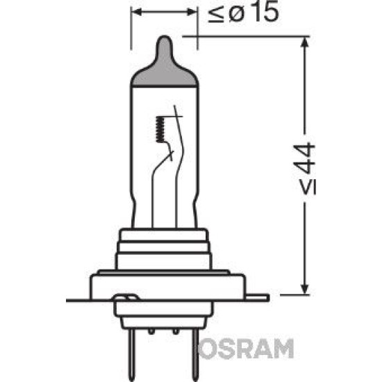 OSRAM ΛΑΜΠΑ ORIGINAL H7 24V OSRAM ΛΑΜΠΑ ORIGINAL H7 24V