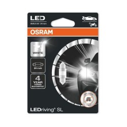 OSRAM ΛΑΜΠΑ LEDriving® SL ?C5W siluro 31mm COOL WHITE 6000K 12V BLI1 ECO