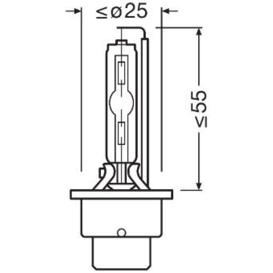 OSRAM ΛΑΜΠΑ XENARC® ORIGINAL D2S OSRAM ΛΑΜΠΑ XENARC® ORIGINAL D2S