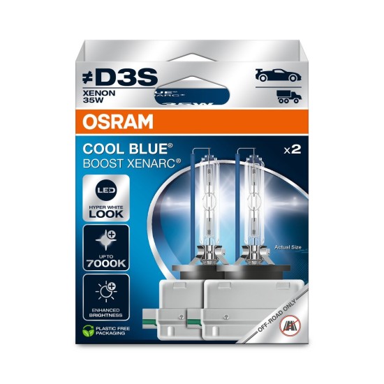 OSRAM ΛΑΜΠΑ XENARC® COOL BLUE® BOOST ? D3S DUOBOX ECO OSRAM ΛΑΜΠΑ XENARC® COOL BLUE® BOOST ? D3S DUOBOX ECO