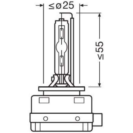 OSRAM ΛΑΜΠΑ XENARC® ORIGINAL D8S OSRAM ΛΑΜΠΑ XENARC® ORIGINAL D8S