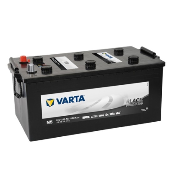 VARTA HEAVY DUTY ΜΠΑΤΑΡΙΑ N5 (220Ah/1150A) 518x276x242mm VARTA HEAVY DUTY ΜΠΑΤΑΡΙΑ N5 (220Ah/1150A) 518x276x242mm
