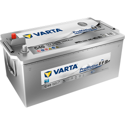 VARTA SILVERLINE ΑΡΙΣΤ. ΜΠΑΤΑΡΙΕΣ C40 (240Ah/1200A) 518x276x242mm VARTA SILVERLINE ΑΡΙΣΤ. ΜΠΑΤΑΡΙΕΣ C40 (240Ah/1200A) 518x276x242mm