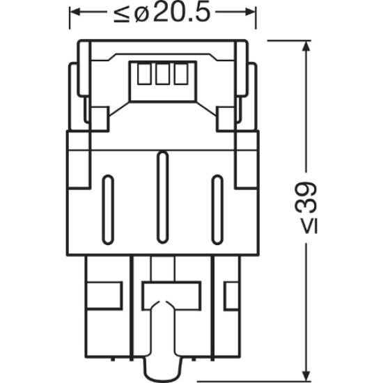 OSRAM ΛΑΜΠΑ LEDriving® SL ?W21/5W COOL WHITE 6000K 12V BLI2 ECO OSRAM ΛΑΜΠΑ LEDriving® SL ?W21/5W COOL WHITE 6000K 12V BLI2 ECO