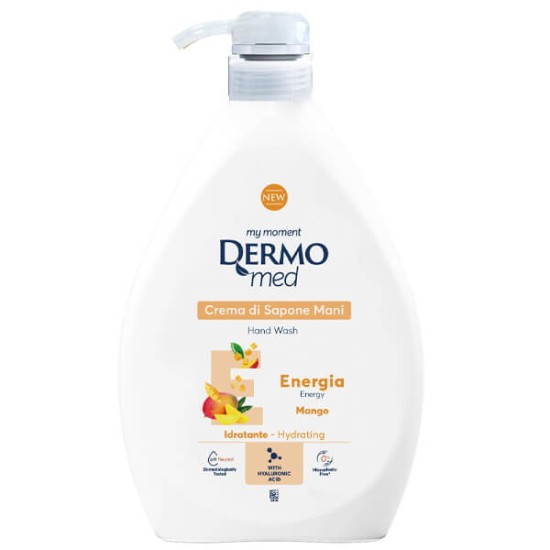 DERMOMED ΚΡΕΜΟΣΑΠΟΥΝΟ 1lt - (MANGO) - (ENERGIA) DERMOMED ΚΡΕΜΟΣΑΠΟΥΝΟ 1lt - (MANGO) - (ENERGIA)