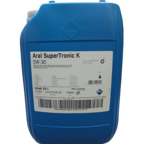 ARAL SuperTronic K 5W30 20L ARAL SuperTronic K 5W30 20L