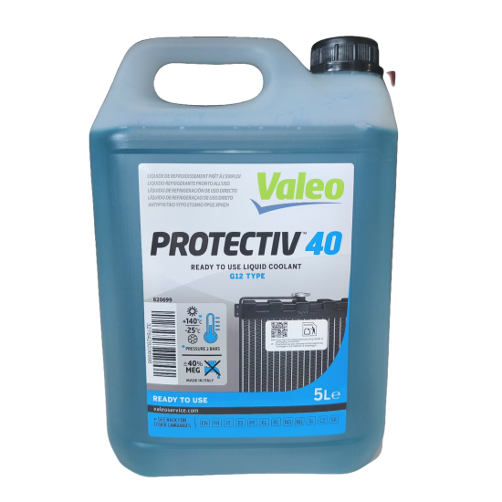VALEO 820699 Protectiv 40 G12 Αντιψυκτικό -25°C 5L VALEO 820699 Protectiv 40 G12 Αντιψυκτικό -25°C 5L