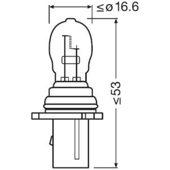 OSRAM ΛΑΜΠΑ ORIGINAL P13W 12V OSRAM ΛΑΜΠΑ ORIGINAL P13W 12V