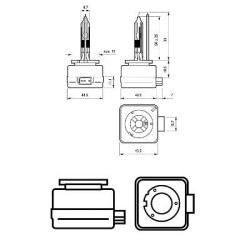 PHILIPS 85409VIC1 ΛΑΜΠΑ D1R Vision C1