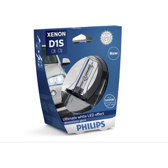 PHILIPS 85415WHV2S1 XENON D1S 85V - 35W (WHV) GEN2 PHILIPS 85415WHV2S1 XENON D1S 85V - 35W (WHV) GEN2