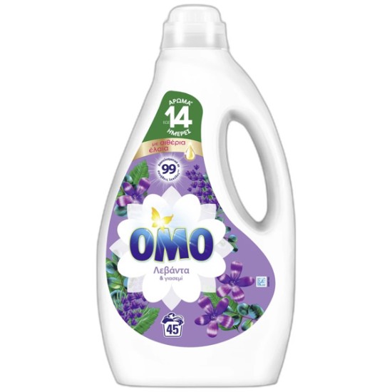 OMO ΥΓΡΟ ΠΛΥΝΤΗΡΙΟΥ 45μεζ. (2,25 lit) - (ΛΕΒΑΝΤΑ)