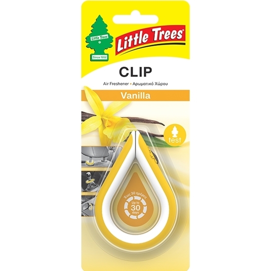 Little Trees Αρωματικό Clip Βανίλια Little Trees Αρωματικό Clip Βανίλια