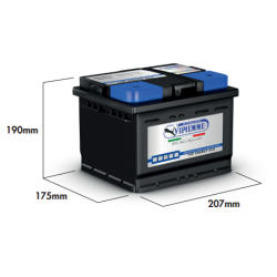 VPM ΜΠΑΤΑΡIA 45Ah (207x175x190) EN 390 ΔΕΞ. TOP ENERGY VPM ΜΠΑΤΑΡIA 45Ah (207x175x190) EN 390 ΔΕΞ. TOP ENERGY