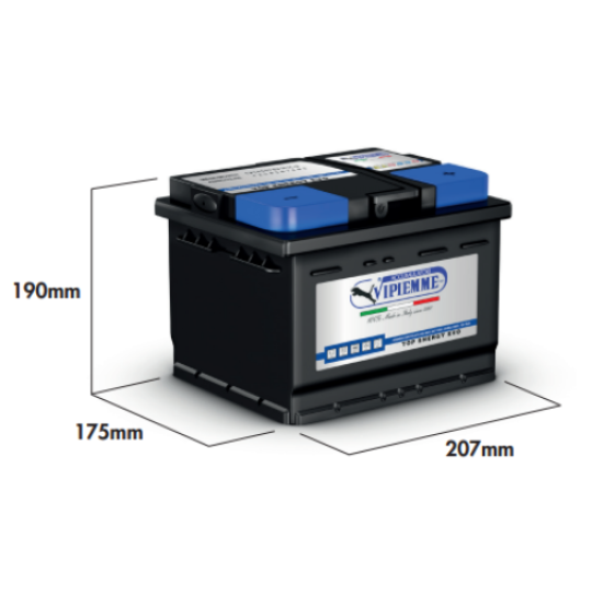 VPM (B440C) ΜΠΑΤΑΡIA 50Ah (207x175x190) EN 480 ΔΕΞ.TOP ENERGY VPM (B440C) ΜΠΑΤΑΡIA 50Ah (207x175x190) EN 480 ΔΕΞ.TOP ENERGY