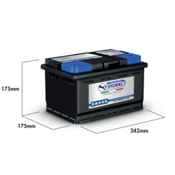 VPM (B464C) ΜΠΑΤΑΡIA 60Ah (242x175x175) EN530 ΔΕΞ.TOP ENERGY VPM (B464C) ΜΠΑΤΑΡIA 60Ah (242x175x175) EN530 ΔΕΞ.TOP ENERGY