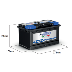 ΜΠΑΤΑΡIA 71Ah (278x175x175) EN 580 ΔΕΞ. TOP ENERGY VIPIEMME ΜΠΑΤΑΡIA 71Ah (278x175x175) EN 580 ΔΕΞ. TOP ENERGY VIPIEMME
