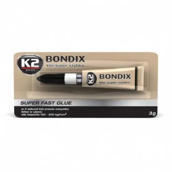 Κόλα Ταχείας Πήξεως 3g BONDIX (Πλαστκού,Ξύλου,Δέρματος)