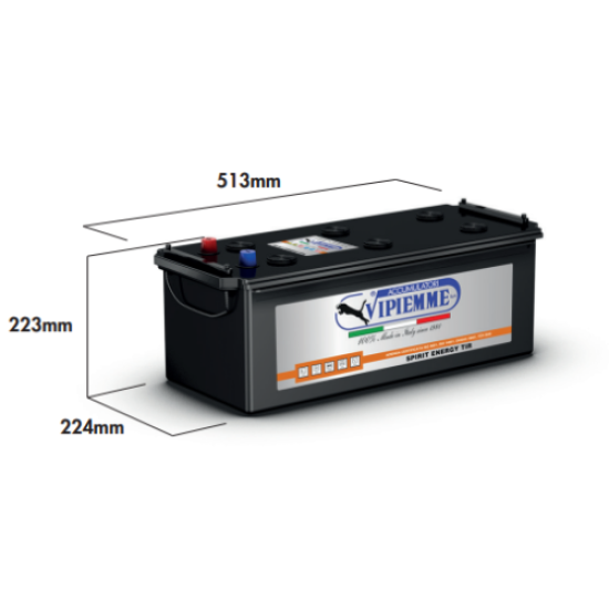VPM ΜΠΑΤΑΡIA 180Ah (513Χ223Χ223) ΕΝ 1040 ΑΡΙΣΤ. TOP ENERGY VPM ΜΠΑΤΑΡIA 180Ah (513Χ223Χ223) ΕΝ 1040 ΑΡΙΣΤ. TOP ENERGY