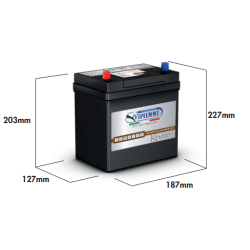 VPM ΜΠΑΤAΡΙΑ ΜΑΤΙ 40Ah (197x122x225) EN330 ΑΡΙΣΤ.KATANA VPM ΜΠΑΤAΡΙΑ ΜΑΤΙ 40Ah (197x122x225) EN330 ΑΡΙΣΤ.KATANA