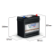 VPM (B438CT ΜΕ ΠΑΤΟΥΡΑ) ΜΠΑΤΑΡΙΑ ΜΑΤΙ 40Ah (197x131x225) EN330 ΔΕΞ.KATANA