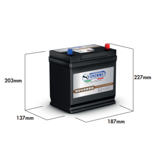VPM ΜΠΑΤΑΡΙΑ ΜΑΤΙ 40Ah ME ΠΑΤΟΥΡΑ (197x131x225) EN330 ΔΕΞ.KATANA VPM ΜΠΑΤΑΡΙΑ ΜΑΤΙ 40Ah ME ΠΑΤΟΥΡΑ (197x131x225) EN330 ΔΕΞ.KATANA