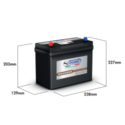 VPM ΜΠΑΤΑΡΙΑ ΜΑΤΙ 45Ah (238x129x225) EN360 ΑΡΙΣΤ.KATANA VPM ΜΠΑΤΑΡΙΑ ΜΑΤΙ 45Ah (238x129x225) EN360 ΑΡΙΣΤ.KATANA