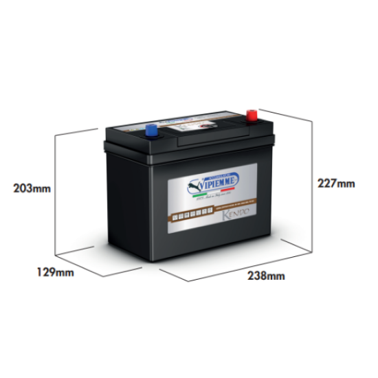 VPM ΜΠΑΤΑΡΙΑ ΜΑΤΙ 45Ah (238x129x225) EN360 ΔΕΞ.KATANA VPM ΜΠΑΤΑΡΙΑ ΜΑΤΙ 45Ah (238x129x225) EN360 ΔΕΞ.KATANA