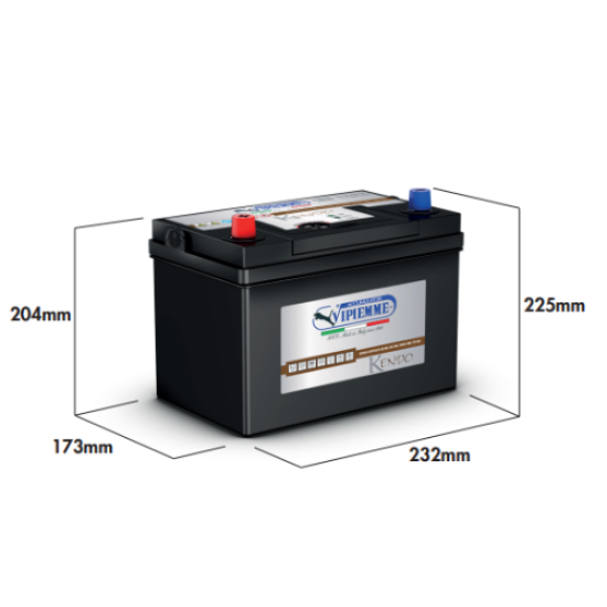 VPM ΜΠΑΤAΡΙΑ 62Ah (232x170x225) EN480 ΑΡΙΣΤ.KATANA VPM ΜΠΑΤAΡΙΑ 62Ah (232x170x225) EN480 ΑΡΙΣΤ.KATANA