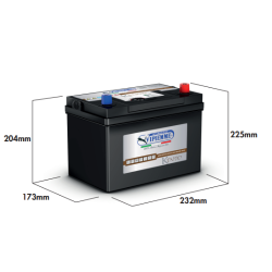 VPM ΜΠΑΤAΡΙΑ 62Ah (232x170x225) EN480 ΔΕΞ. KATANA VPM ΜΠΑΤAΡΙΑ 62Ah (232x170x225) EN480 ΔΕΞ. KATANA