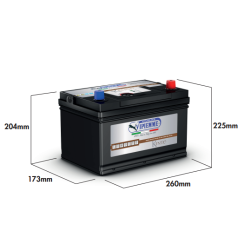 VPM ΜΠΑΤΑΡΙΑ ΜΑΤΙ 70Αh (261x175x220) EN480 ΔΕΞ.KATANA VPM ΜΠΑΤΑΡΙΑ ΜΑΤΙ 70Αh (261x175x220) EN480 ΔΕΞ.KATANA