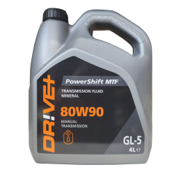 DRIVE+ ΒΑΛΒΟΛΙΝΕΣ POWERSHIFT MTF 80W90 GL-5 Mineral - 4 L