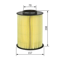 BOSCH ΦΙΛΤΡΟ ΑΕΡΑ F026400492 BOSCH ΦΙΛΤΡΟ ΑΕΡΑ F026400492