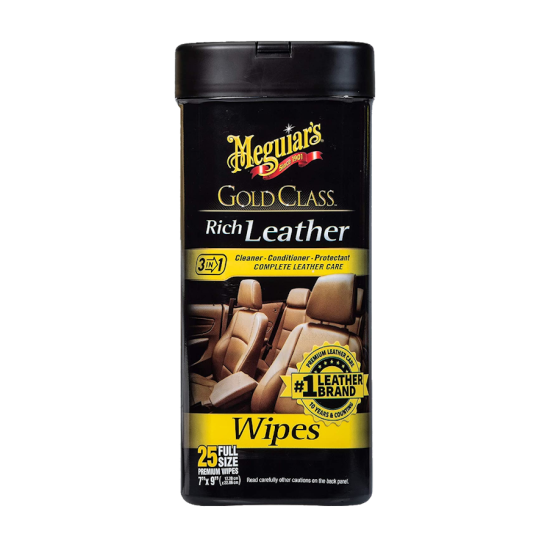 Gold Class Rich Leather Wipes 3in1 ΕΜΠΟΤΙΣΜΕΝΑ ΜΑΝΤΗΛΑΚΙΑ ΠΕΡΙΠΟΙΗΣΗΣ ΔΕΡΜΑΤΟΣ 3ΣΕ1 272 g