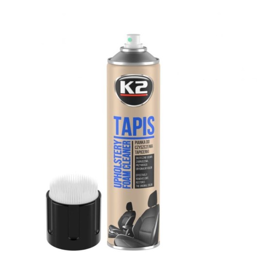 K2 Αφρός Καθαρισμού για Ταπετσαρία Tapis 600ml K2 Αφρός Καθαρισμού για Ταπετσαρία Tapis 600ml