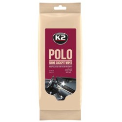 Μαντηλάκια Προστ/κά Πλαστικών POLO PROTECTANT WIPES