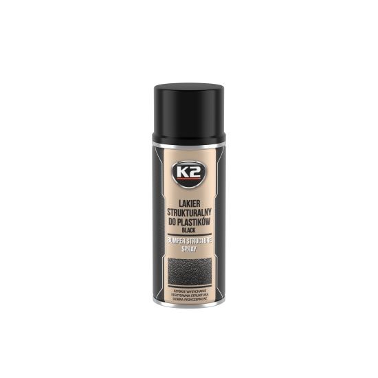 Σπρέυ Βαφής Μαύρο 400ml BUMBER SPRAY (Για πλαστικές επιφάνειες)