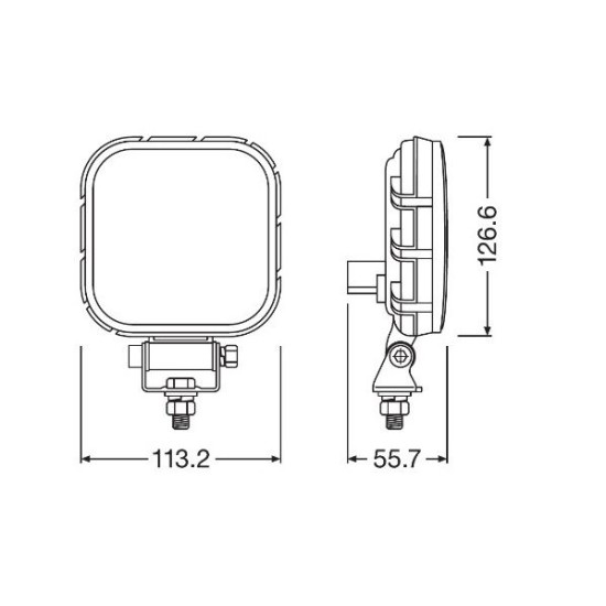 OSRAM ΠΡΟΒΟΛΕΑΣ ΟΠΙΣΘΕΝ LEDriving® REVERSING FX120S