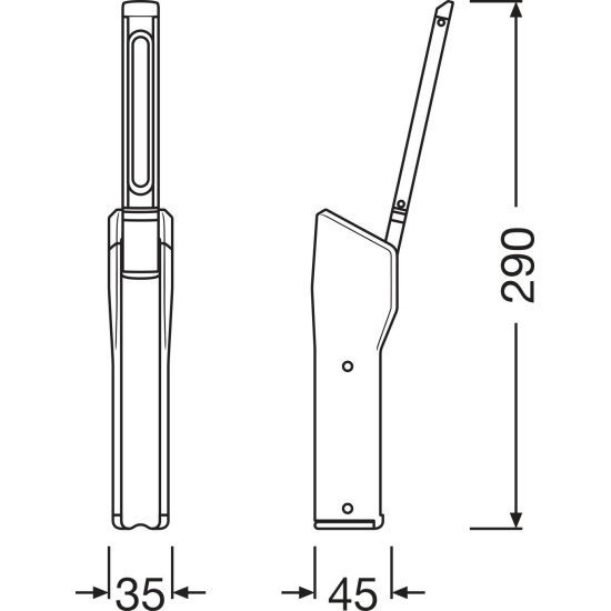 OSRAM ΛΑΜΠΑ ΧΕΙΡΟΣ LEDinspect® SLIM500 OSRAM ΛΑΜΠΑ ΧΕΙΡΟΣ LEDinspect® SLIM500