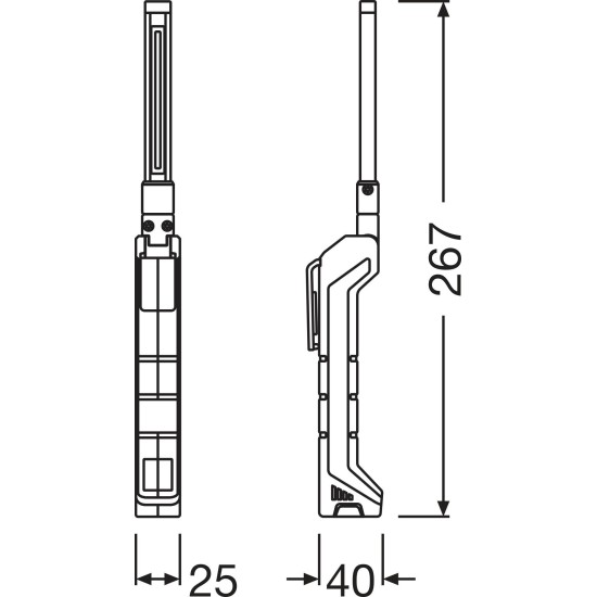 OSRAM ΛΑΜΠΑ ΧΕΙΡΟΣ LEDinspect® POCKET200 OSRAM ΛΑΜΠΑ ΧΕΙΡΟΣ LEDinspect® POCKET200