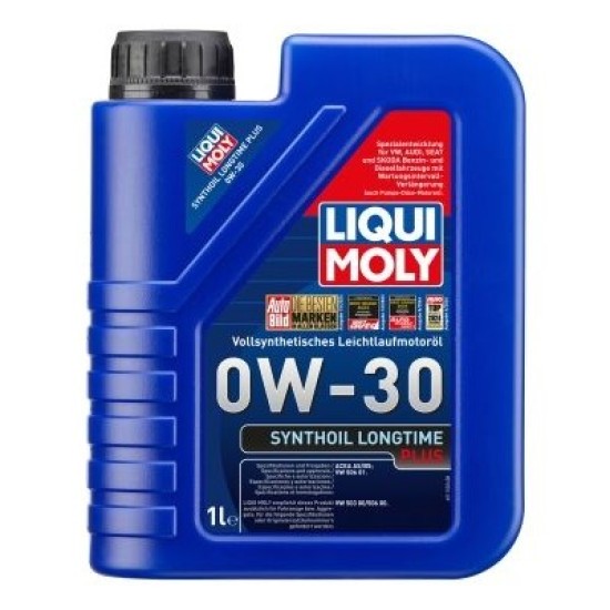 LIQUI MOLY 1150 SYNΤΗOIL LONGTIME PLUS 0W/30 1L LIQUI MOLY 1150 SYNΤΗOIL LONGTIME PLUS 0W/30 1L
