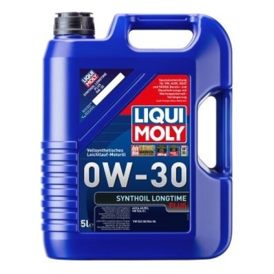 LIQUI MOLY 1151 SYNΤΗOIL LONGTIME PLUS 0W/30 5L LIQUI MOLY 1151 SYNΤΗOIL LONGTIME PLUS 0W/30 5L
