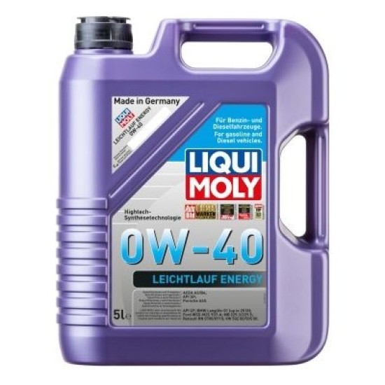LIQUI MOLY LEICHTLAUF 0W-40 5L LIQUI MOLY LEICHTLAUF 0W-40 5L