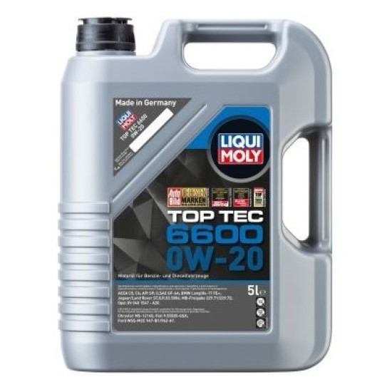 LIQUI MOLY 21411 TOP TEC 6600 0W-20 ΣΥΣΚ 5L
