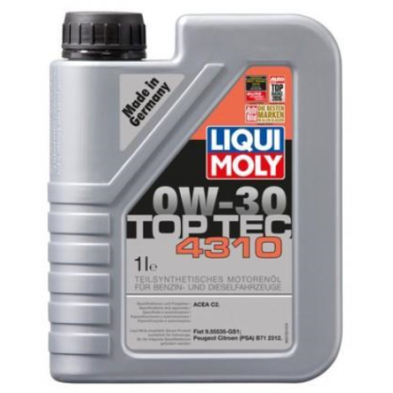 LIQUI MOLY TOP TEC 4310 0W-30 ΣΥΣΚ 1L