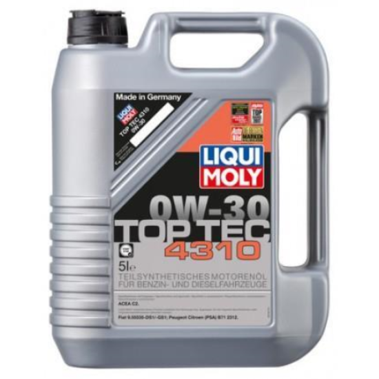 LIQUI MOLY TOP TEC 4310 0W-30 5L LIQUI MOLY TOP TEC 4310 0W-30 5L