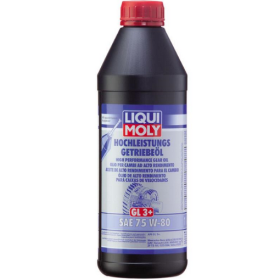 LIQUI MOLY HP GEAR OIL SAE75W/80 GL-3+ 1L LIQUI MOLY HP GEAR OIL SAE75W/80 GL-3+ 1L