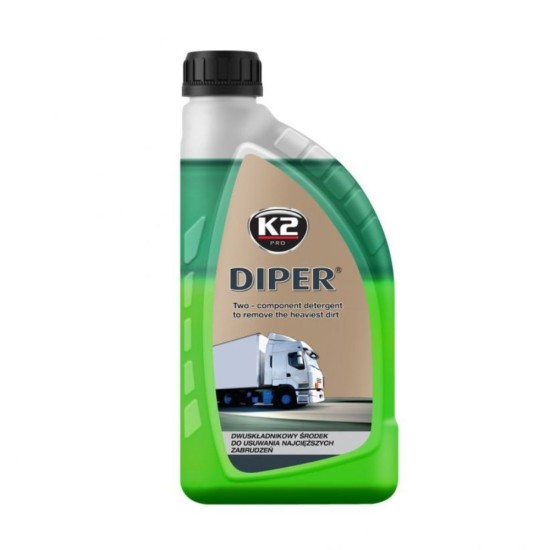 Ενεργός Αφρός Δύο Συσ/κών για Βαθύ καθ/σμα 1L DIPER Ενεργός Αφρός Δύο Συσ/κών για Βαθύ καθ/σμα 1L DIPER
