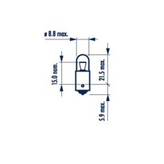 NRV17131 ΜΙΝΙΟΝ ΜΠΑΓΙΟΝΕΤ 12V-4W NRV17131 ΜΙΝΙΟΝ ΜΠΑΓΙΟΝΕΤ 12V-4W