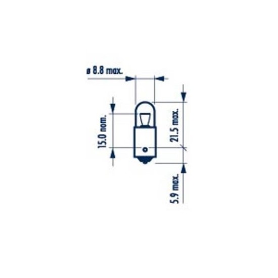 NRV17141 ΜΙΝΙΟΝ ΜΠΑΓΙΟΝΕΤ 24V-4W NRV17141 ΜΙΝΙΟΝ ΜΠΑΓΙΟΝΕΤ 24V-4W